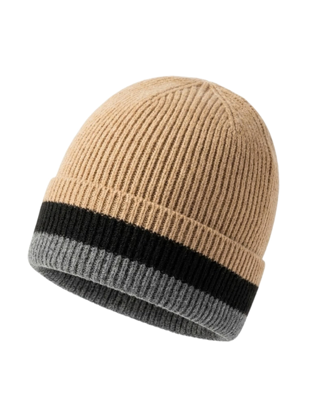 Cdeck Men’s Woolen Winter Cap | Soft, Warm & Comfortable Cap for Everyday Wear | Free Size | Brown