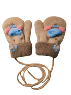 Cdeck Baby Woolen Winter Gloves for Boys & Girls | Soft, Warm & Comfortable | 0–12 Months