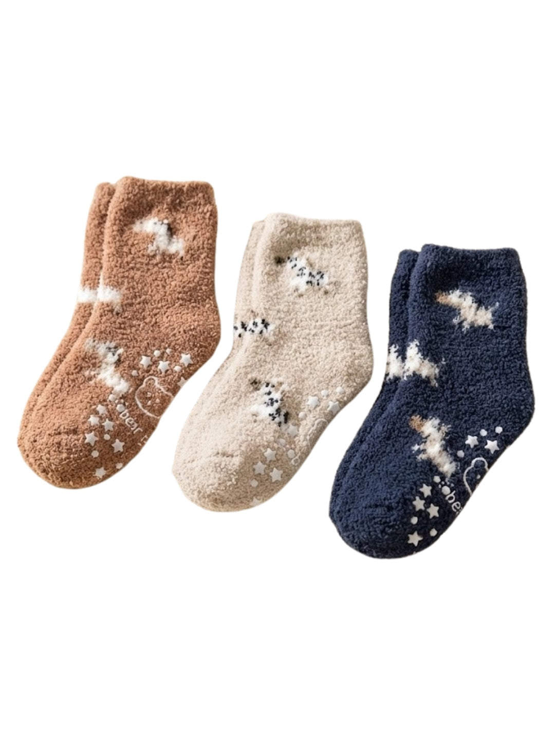 Cdeck Baby Woolen Socks for Boys & Girls | Soft, Warm & Comfortable Winter Socks | 0–3 Years