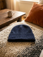 Cdeck Men’s Woolen Winter Cap | Soft, Warm & Comfortable Cap for Everyday Wear | Free Size  |Blue