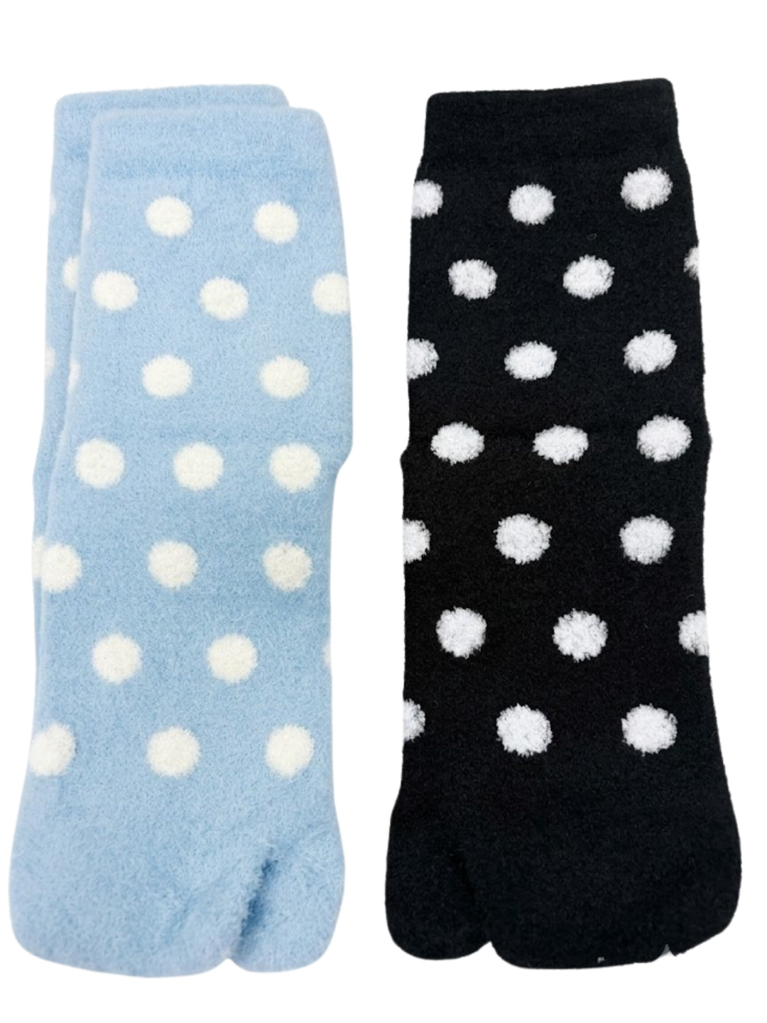 Cdeck Women Premium Hair Wool Socks Combo | Soft Warm Fuzzy Winter Socks | Sky Blue & Black | Free Size