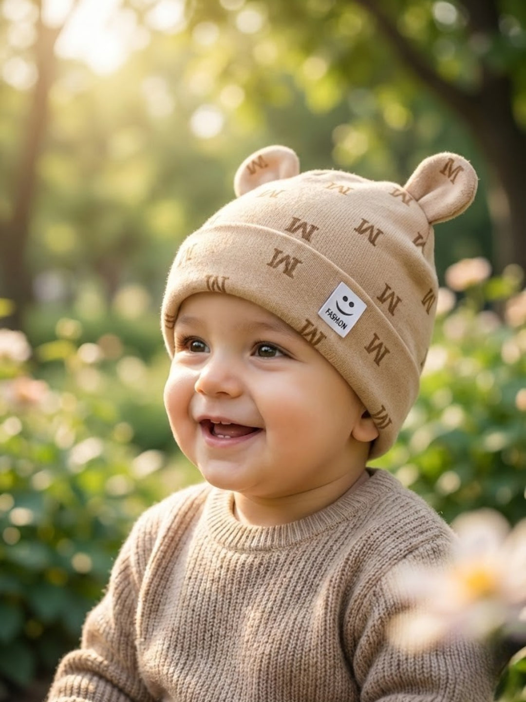 Cdeck Kids Woolen Cap for Boys & Girls | Soft, Warm & Comfortable Winter Wear | 6–18 Months
