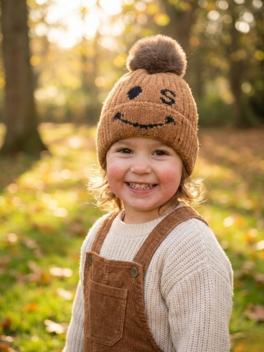 Cdeck Kids Woolen Winter Cap for Boys & Girls | Soft, Warm & Comfortable | 2–4 Years