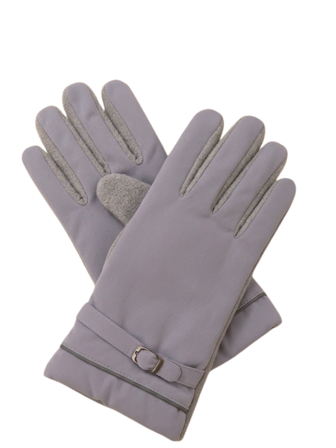 Cdeck Women’s Woolen Gloves | Warm & Stylish | Screen Friendly | Full-Finger | Free Size | Grey