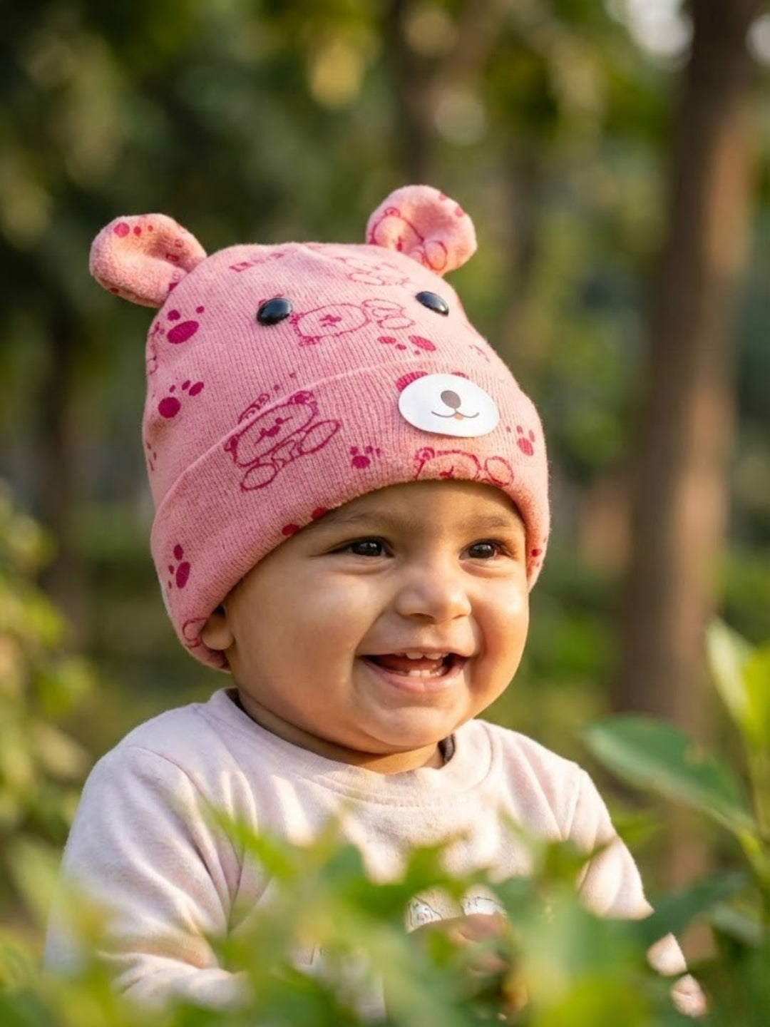 Cdeck Kids Woolen Cap for Boys & Girls | Soft, Warm & Comfortable Winter Wear | 6–18 Months