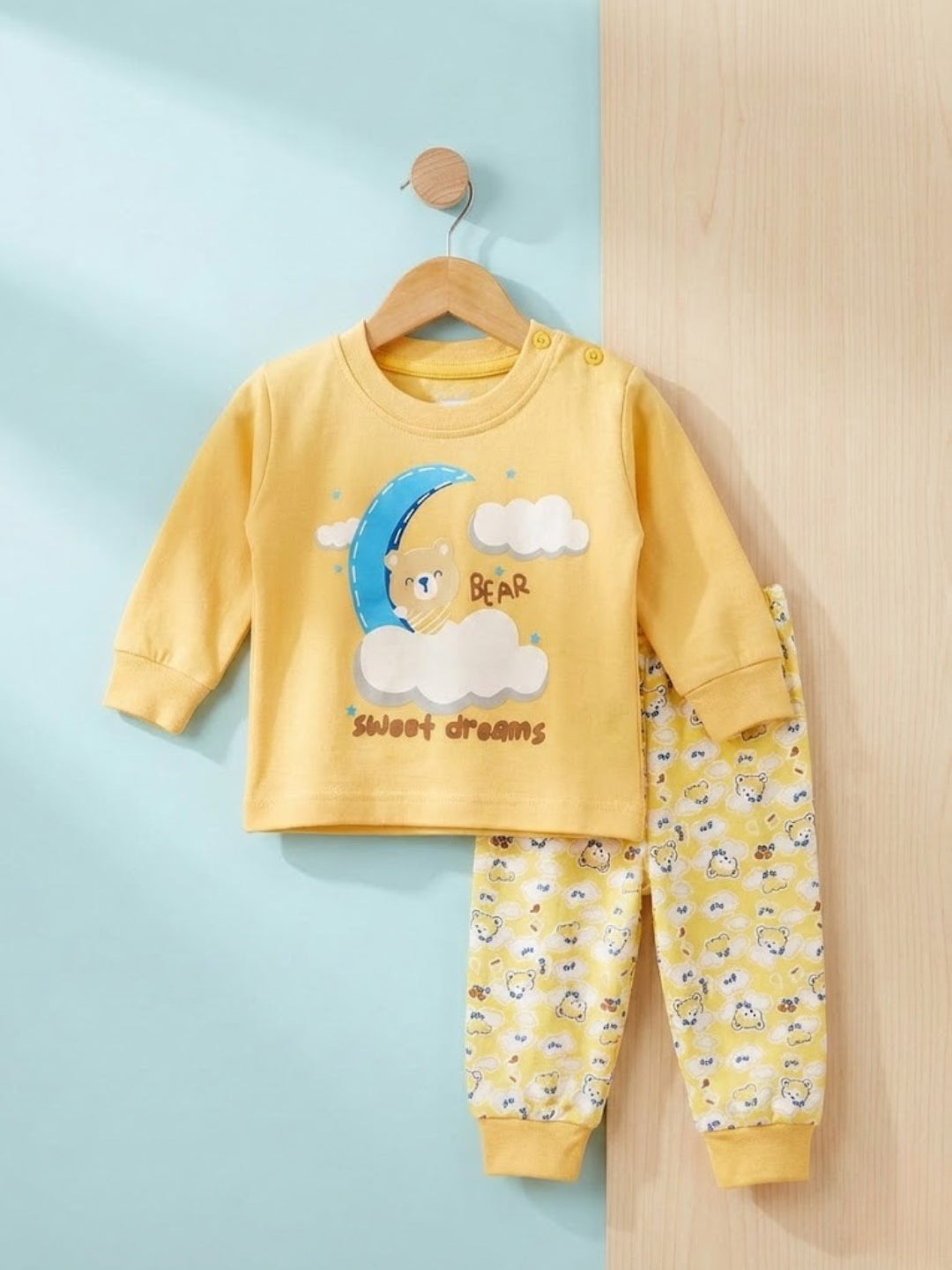 Cdeck Baby Full Sleeve T-Shirt & Pants Set | Soft, Comfortable & Stylish
