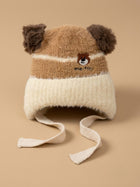 Cdeck Kids Woolen Winter Cap for Boys & Girls | Warm & Comfortable Winter Wear | 2–4 Years | Brown