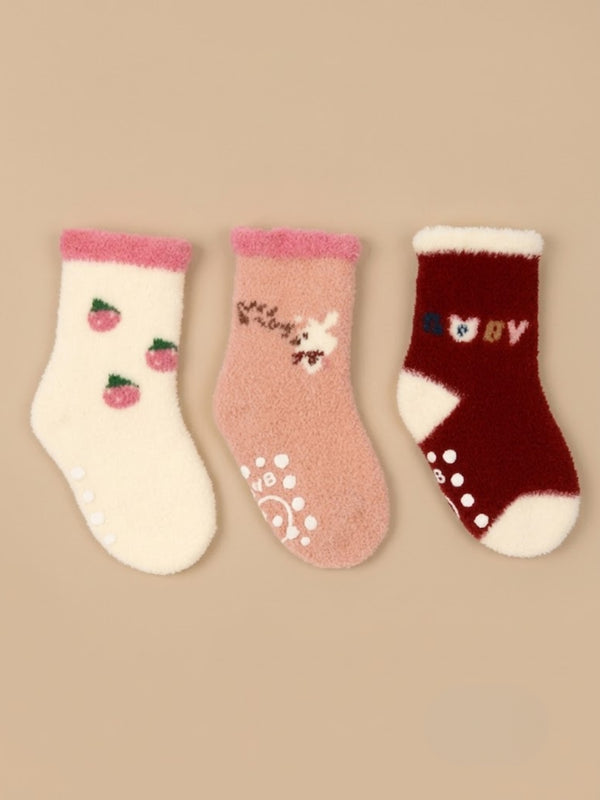 Cdeck Baby Woolen Socks for Boys & Girls | Soft, Warm & Comfortable Winter Socks | 0–4 Years