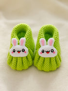 Cdeck Hand Knitted Baby Woolen Booties | Soft, Warm & Comfortable Newborn Footwear | 0–12 Months