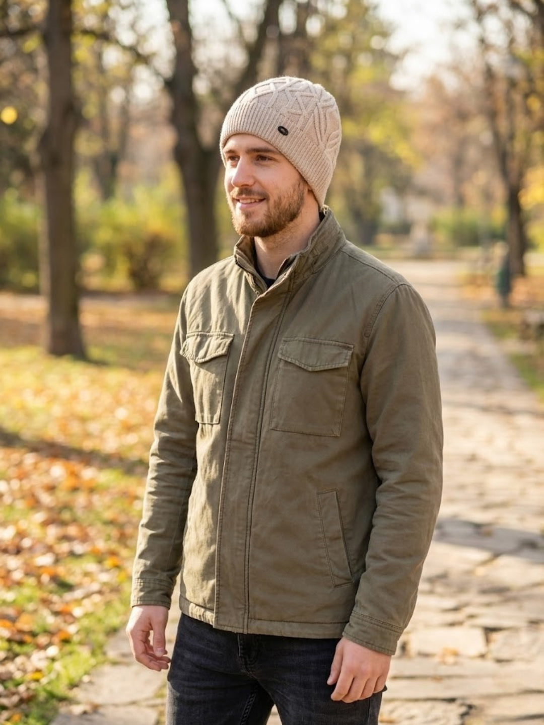 Cdeck Men's Woolen Winter Cap | Soft, Warm, Comfortable & Stylish Winter Wear