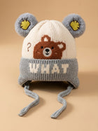 Cdeck Kids Woolen Winter Cap for Boys & Girls | Warm & Comfortable Winter Wear | 2–4 Years | Grey