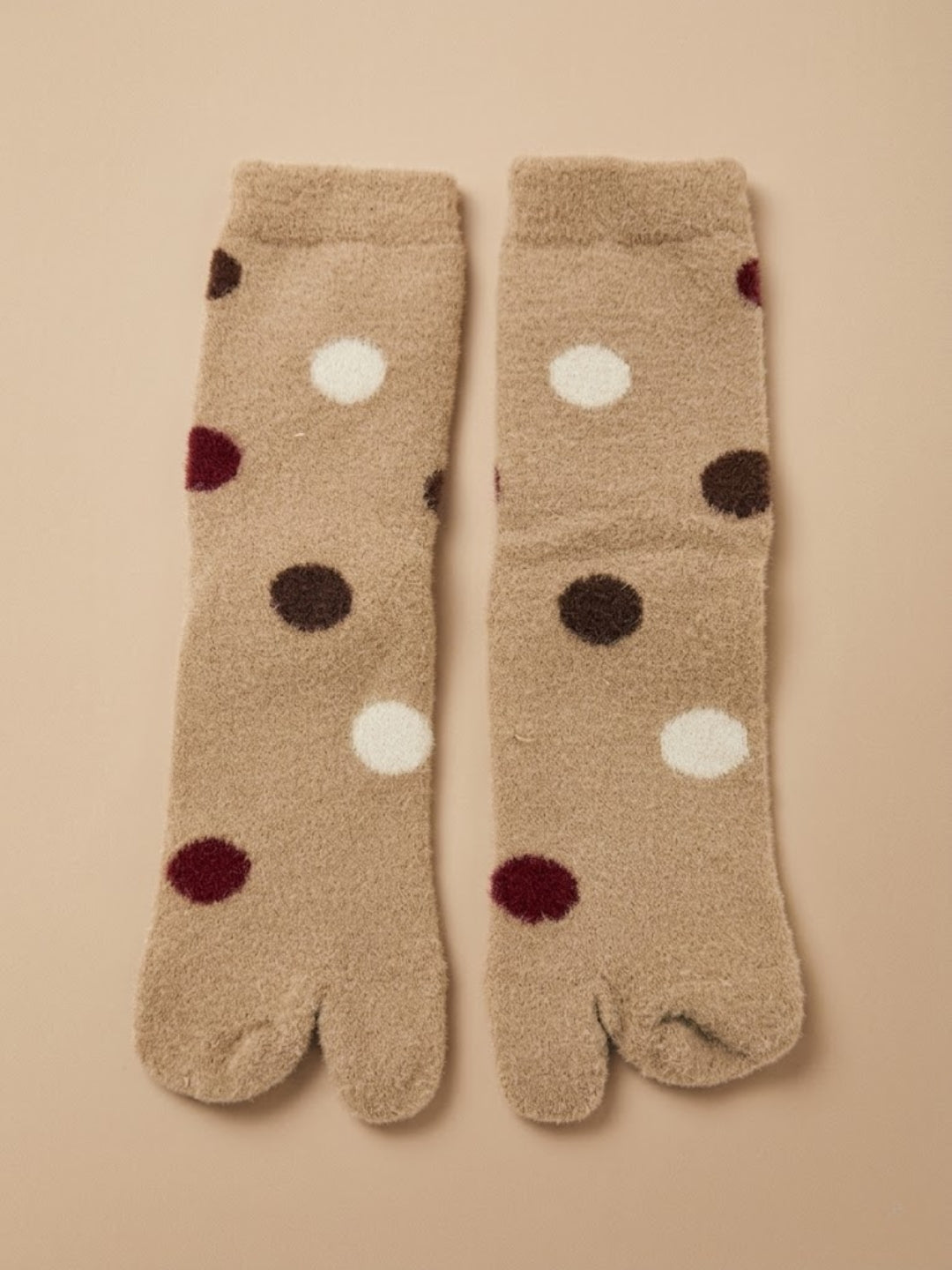 Cdeck Warm Socks for Women & Girls | Soft Cozy Comfortable Everyday Home Wear | Beige
