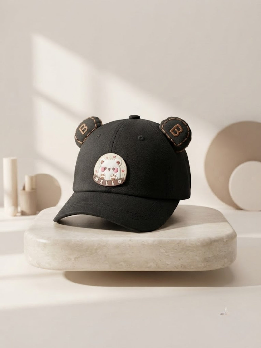 Cdeck Kids Cotton Cap for Boys & Girls | Soft, Lightweight & Comfortable Summer Wear | 1–3 Years