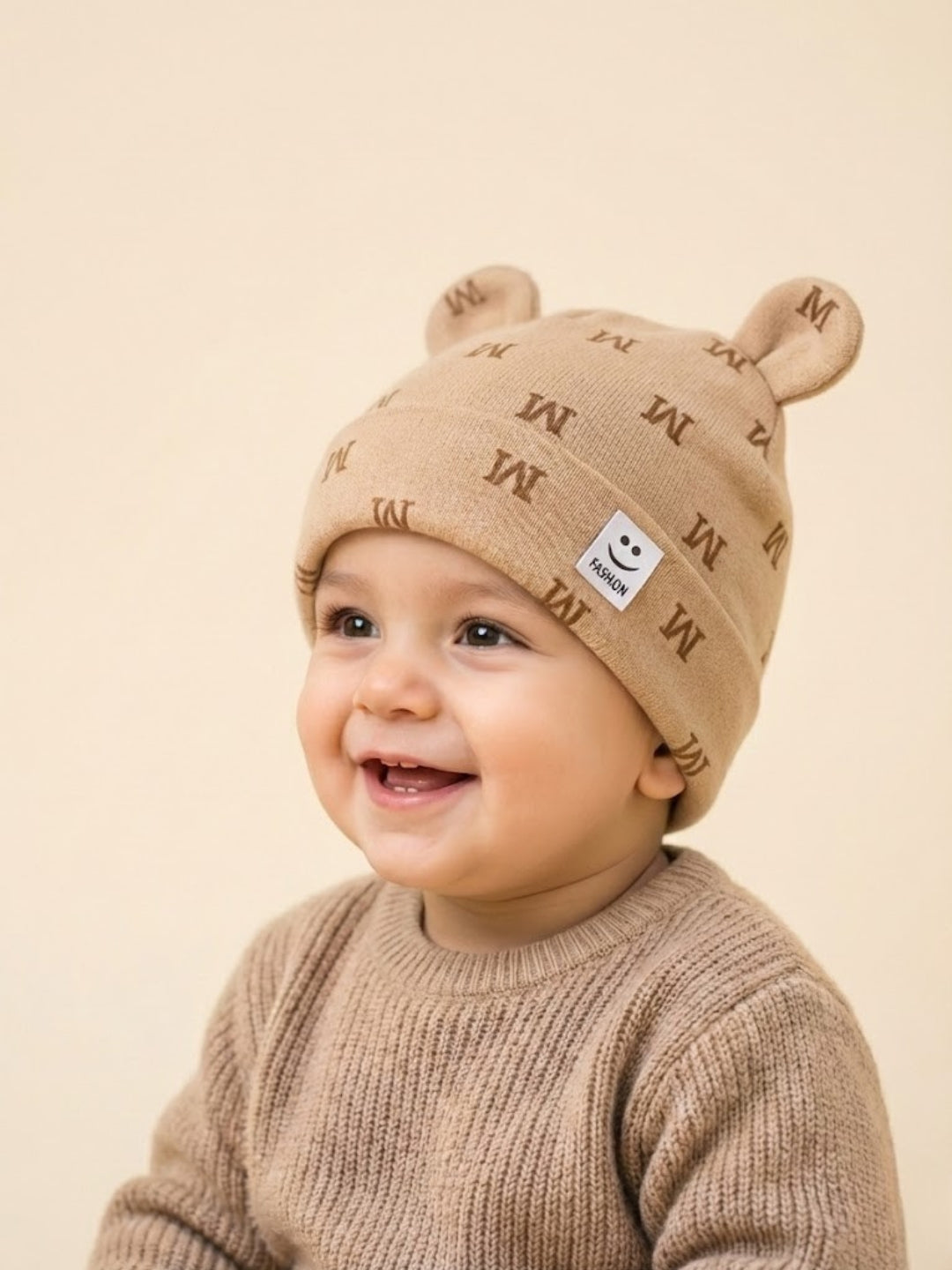 Cdeck Kids Woolen Cap for Boys & Girls | Soft, Warm & Comfortable Winter Wear | 6–18 Months