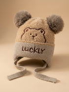 Cdeck Kids Woolen Winter Cap for Boys & Girls | Warm & Comfortable Winter Wear | 2–4 Years |Brown