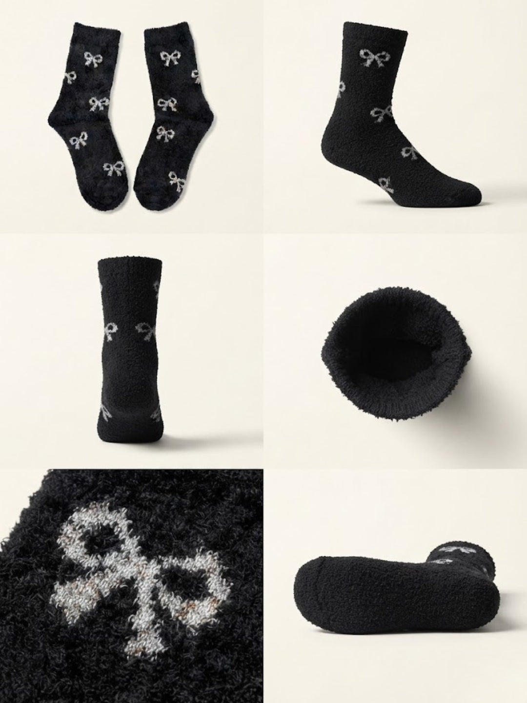 Cdeck Premium Rabbit Hair Wool Socks for Women – Ultra Soft Warm Mid-Calf Cozy Winter Socks