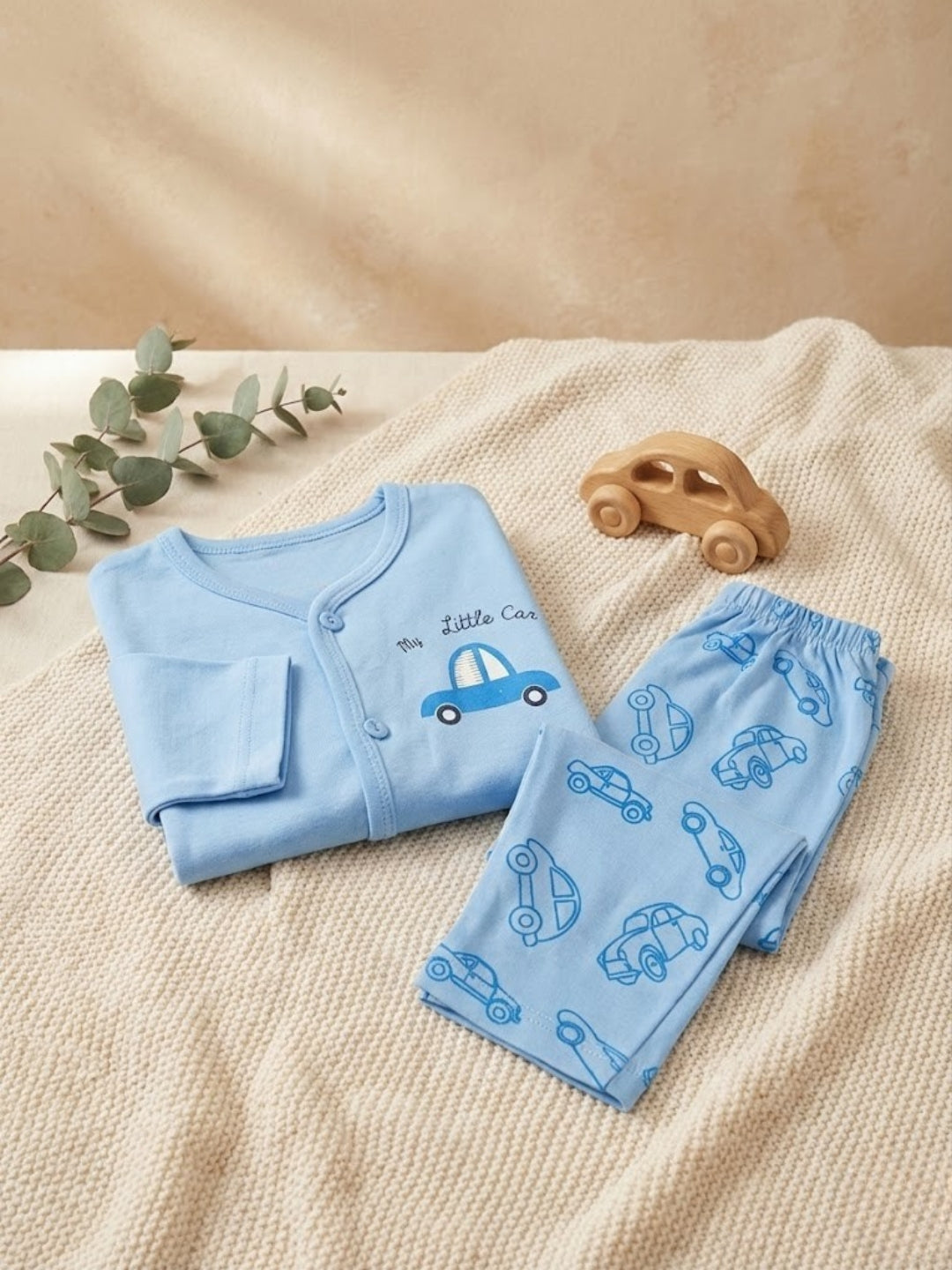 Cdeck Baby Full Sleeve T-Shirt & Pants Set | Comfortable & Stylish Baby Clothing
