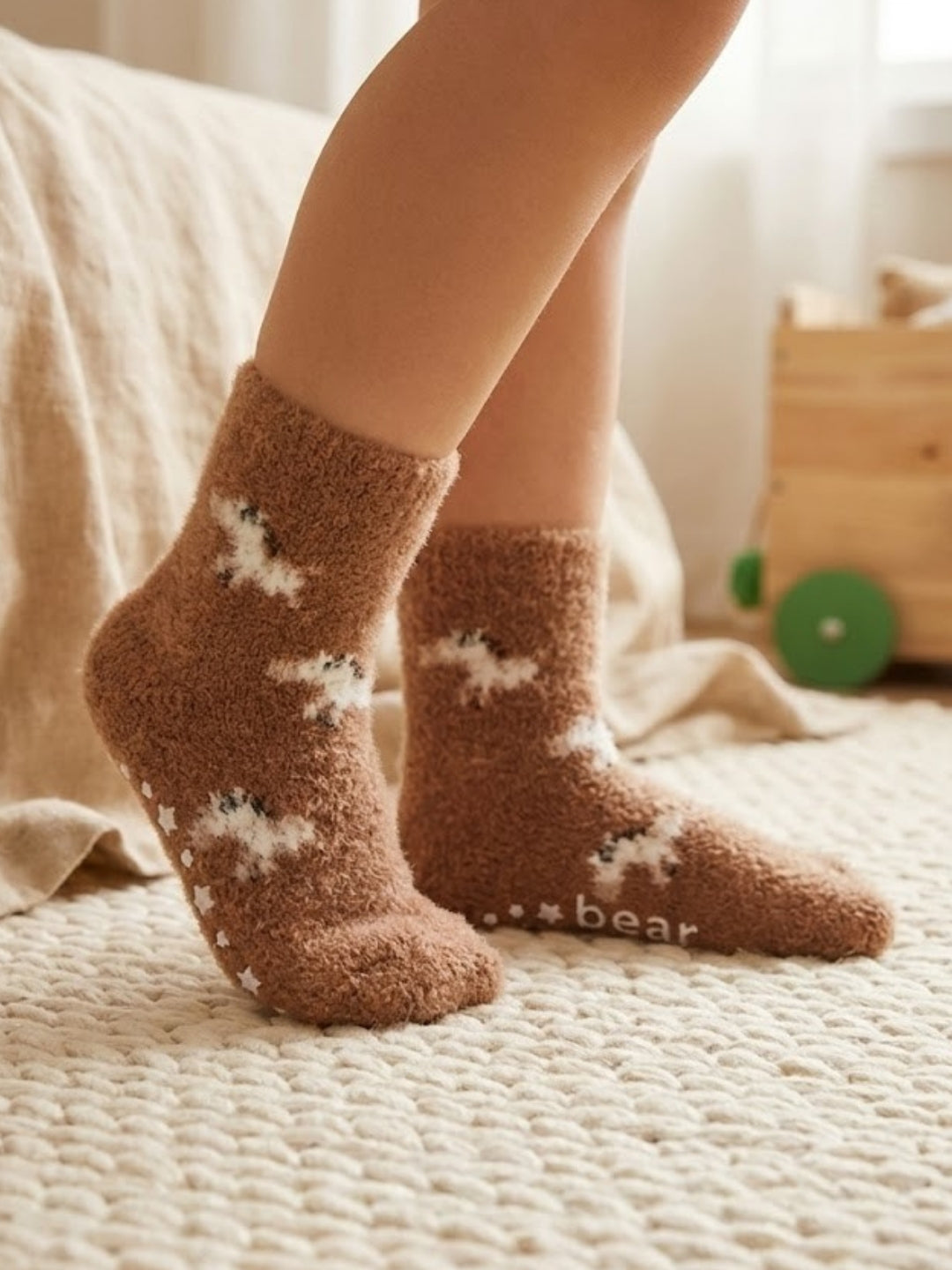 Cdeck Baby Woolen Socks for Boys & Girls | Soft, Warm & Comfortable Winter Socks | 0–3 Years