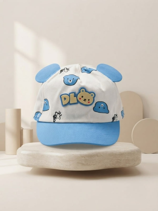 Cdeck Kids Cotton Cap for Boys & Girls | Soft, Lightweight & Comfortable Summer Wear | 1–3 Years