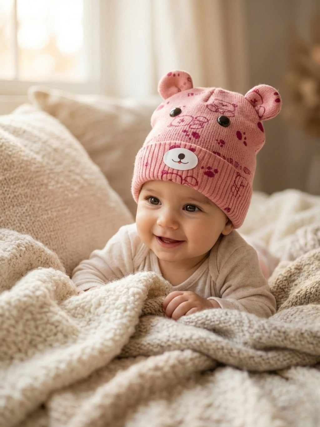 Cdeck Kids Woolen Cap for Boys & Girls