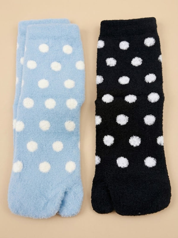 Cdeck Women Premium Hair Wool Socks Combo | Soft Warm Fuzzy Winter Socks | Sky Blue & Black | Free Size