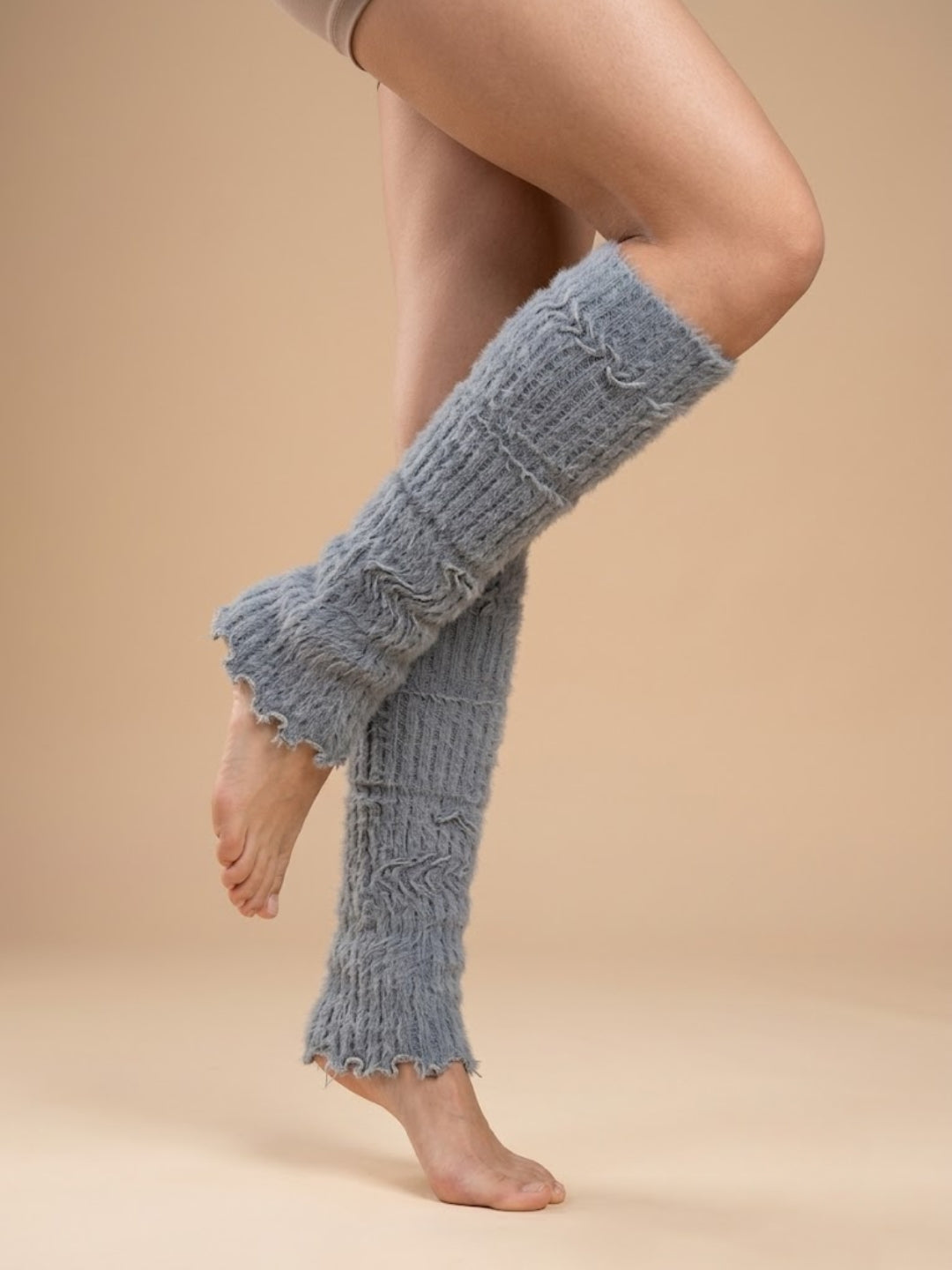 Cdeck Women’s Woolen Leg Warmers for Winter | Soft, Warm & Comfortable Leg Covers for Everyday Wear | Blue