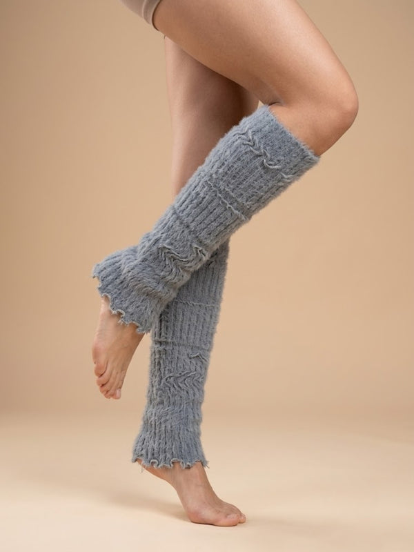 Cdeck Women’s Woolen Leg Warmers for Winter | Soft, Warm & Comfortable Leg Covers for Everyday Wear | Blue