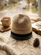 Cdeck Men’s Woolen Winter Cap | Soft, Warm & Comfortable Cap for Everyday Wear | Free Size | Brown