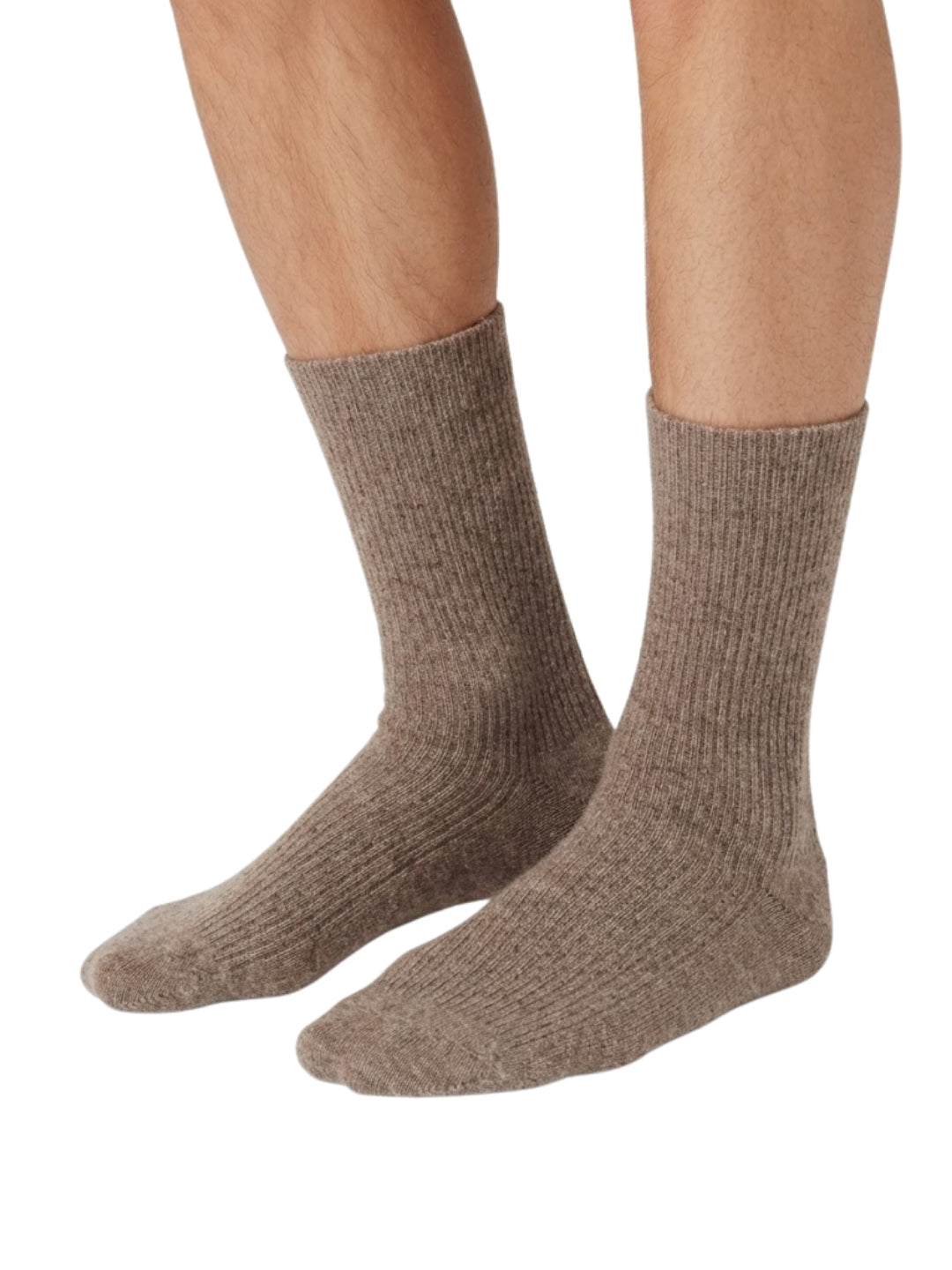Cdeck Unisex Woolen Socks for Men & Women – Warm Cozy Winter Socks | Soft Ribbed Full Length Socks  |Brown