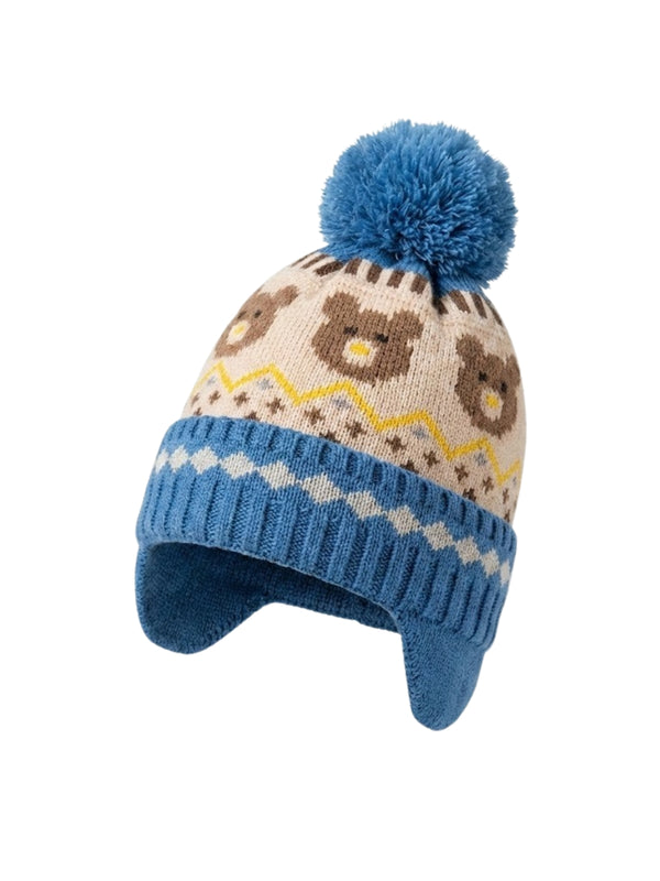 Cdeck Kids Woolen Cap for Boys & Girls | Warm, Comfortable & Stylish Winter Wear | 2–4 Years
