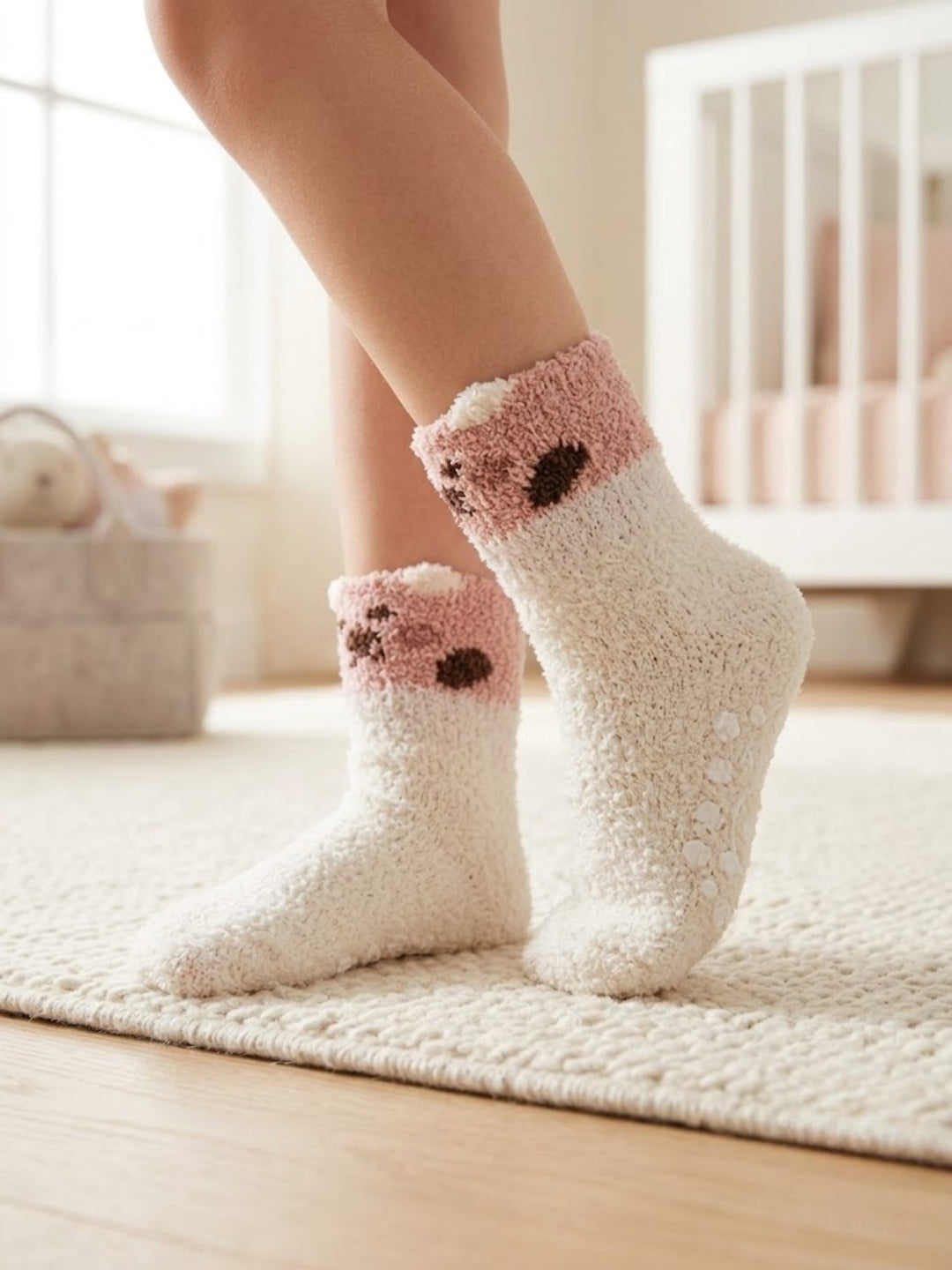 Cdeck Kids Premium Hair Wool Socks | Soft & Warm Winter Socks for Boys & Girls | 3 Pack | 0–4 Years | Multicolor