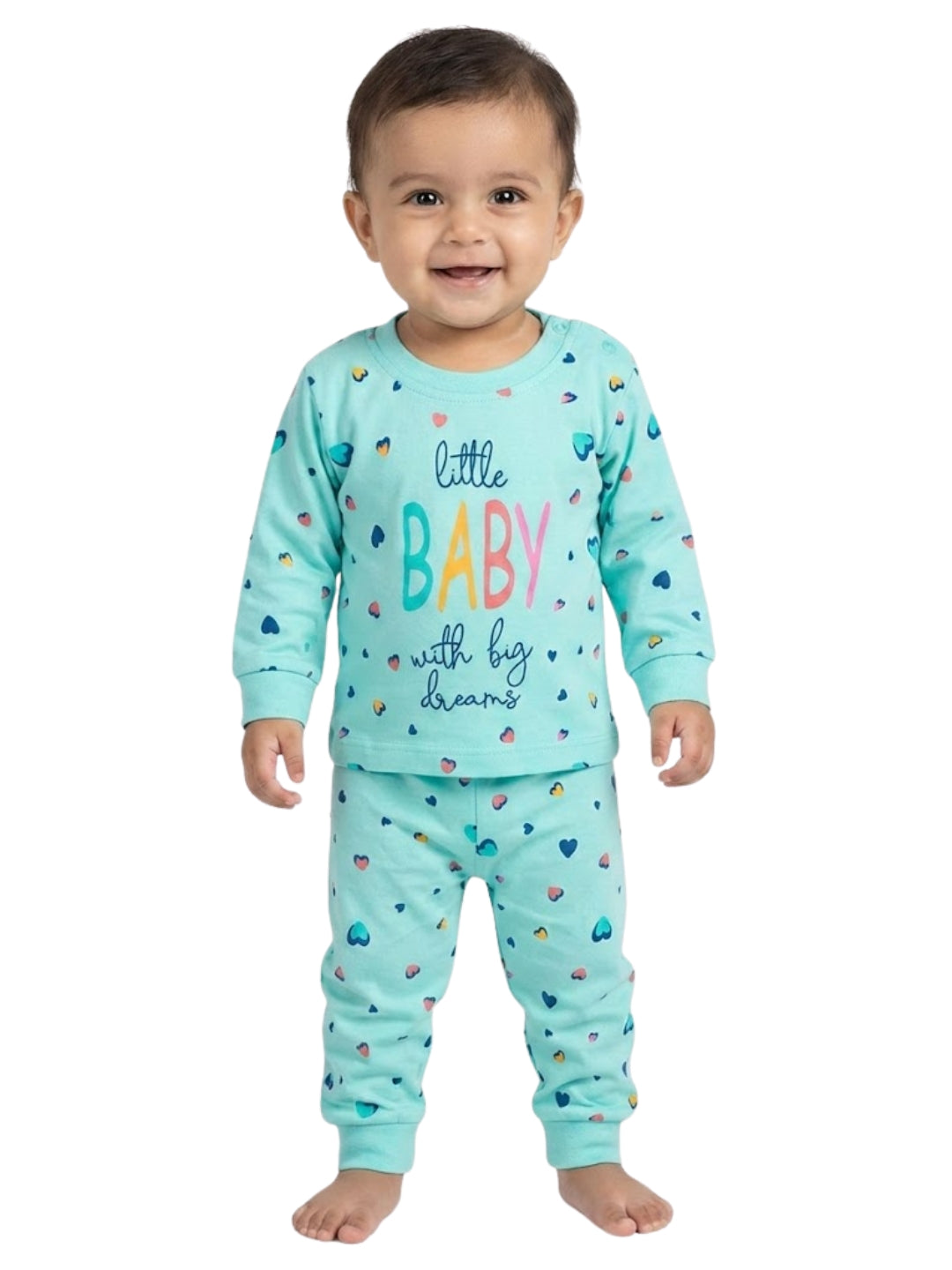 Cdeck Baby Full Sleeve T-Shirt & Pants Set | Soft, Comfortable & Stylish