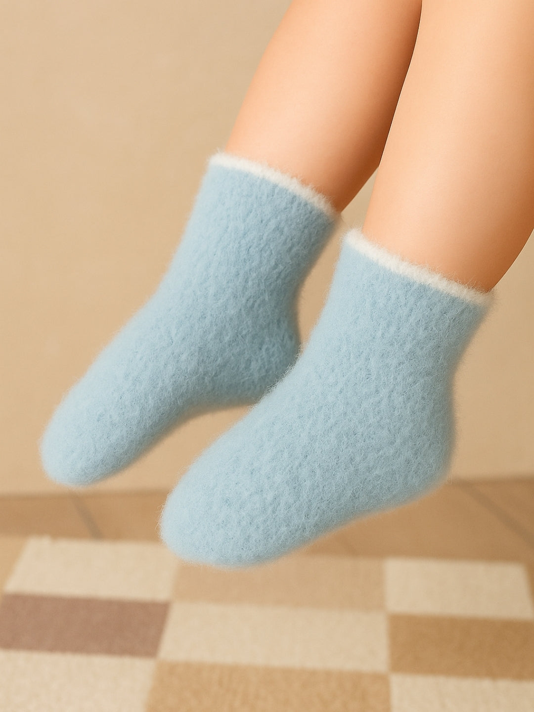 Cdeck Baby Woolen Socks for Boys & Girls | Soft, Warm & Comfortable Winter Socks | 0–2 Year