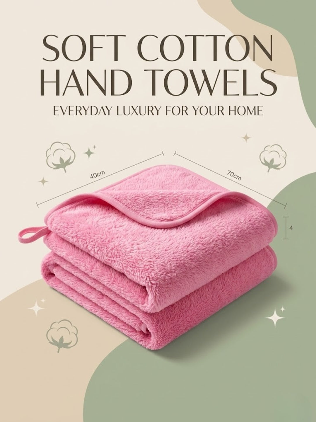 Cdeck Premium Cotton Hand Towel