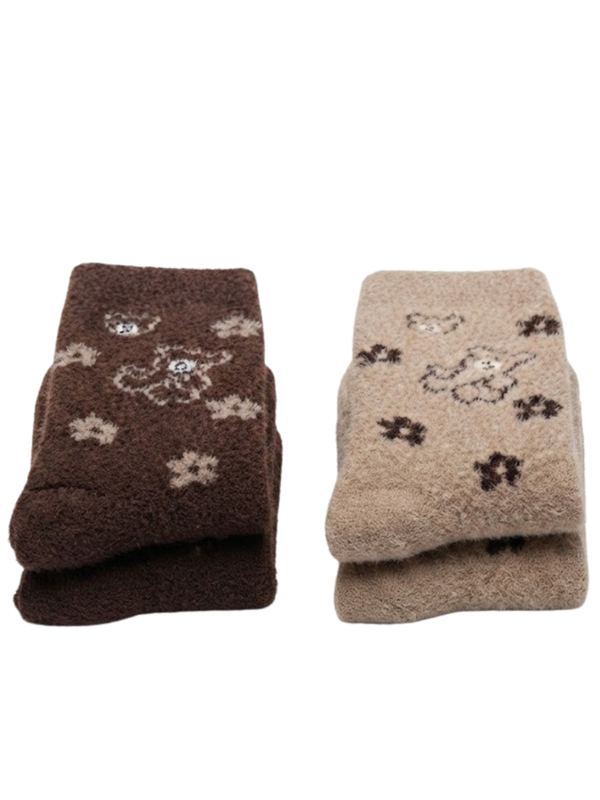 Cdeck Women’s Wool Socks Combo | 2 Pairs Soft, Warm & Cozy Winter Socks