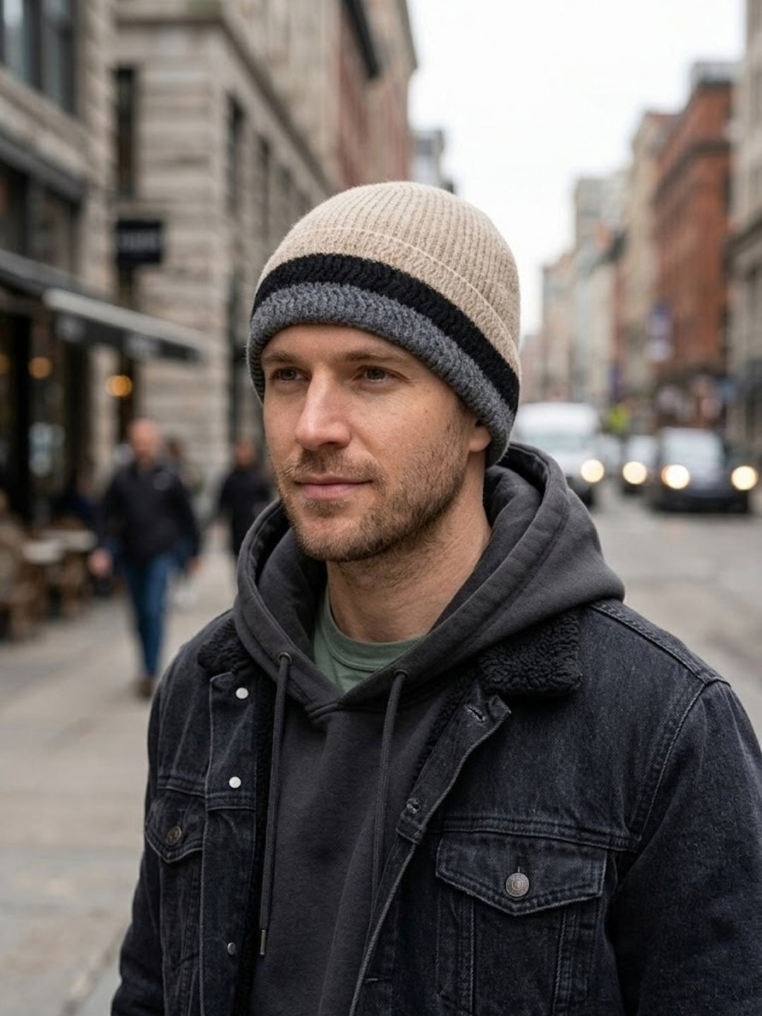 Cdeck Men’s Woolen Winter Cap | Soft, Warm & Comfortable Cap for Everyday Wear | Free Size | Brown