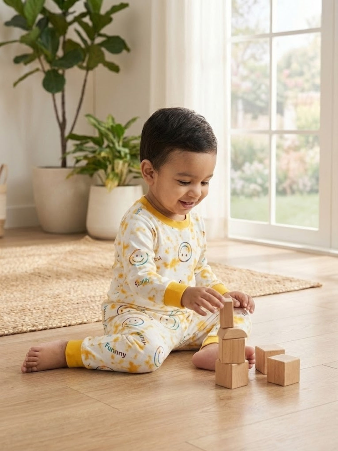 Cdeck Baby Full Sleeve T-Shirt & Pants Set | Comfortable & Stylish Baby Clothing