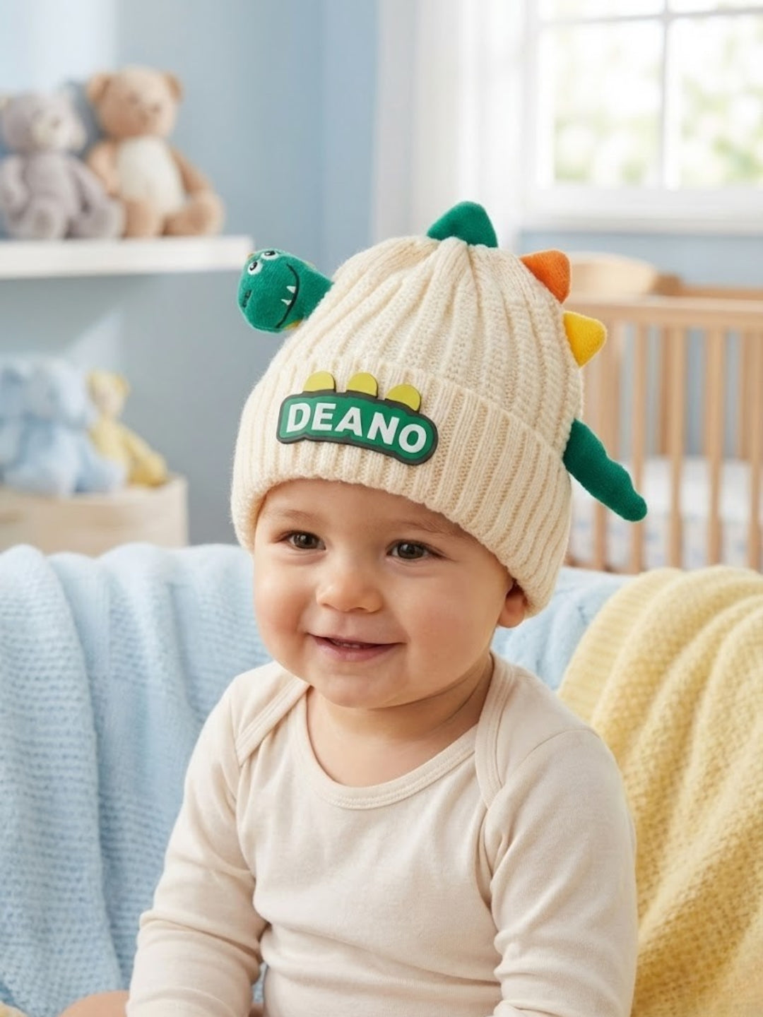 Cdeck Kids Woolen Cap for Boys & Girls | Soft, Warm & Comfortable Winter Wear | 1–2 Years