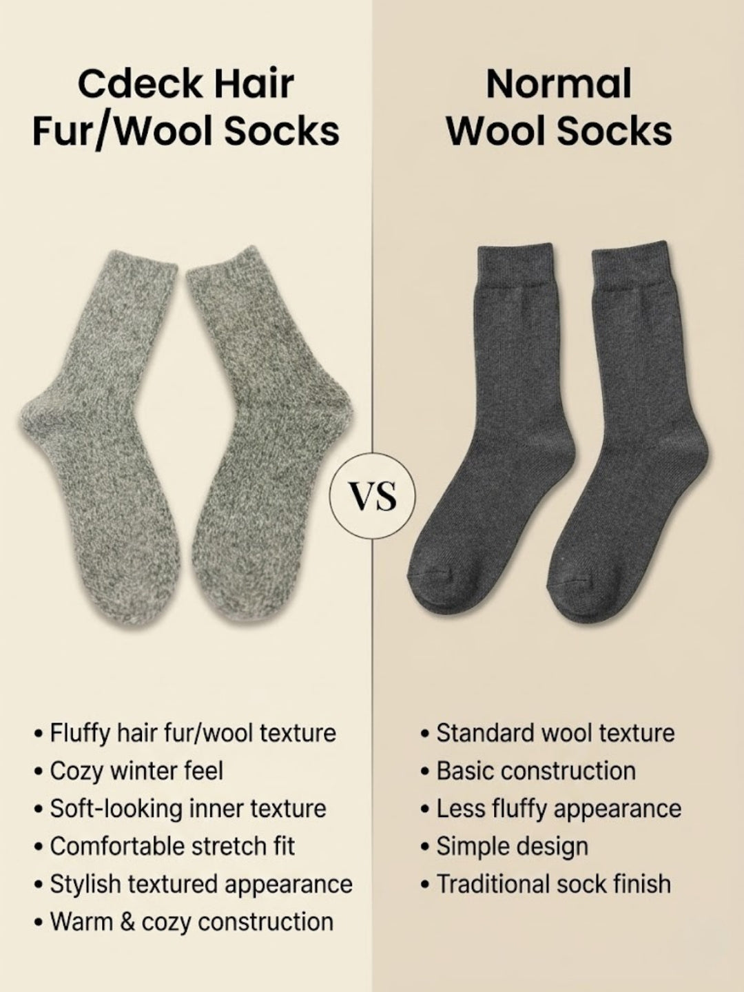 Cdeck Women’s Premium Fuzzy Socks – Soft Warm Winter Socks | Free Size | Green