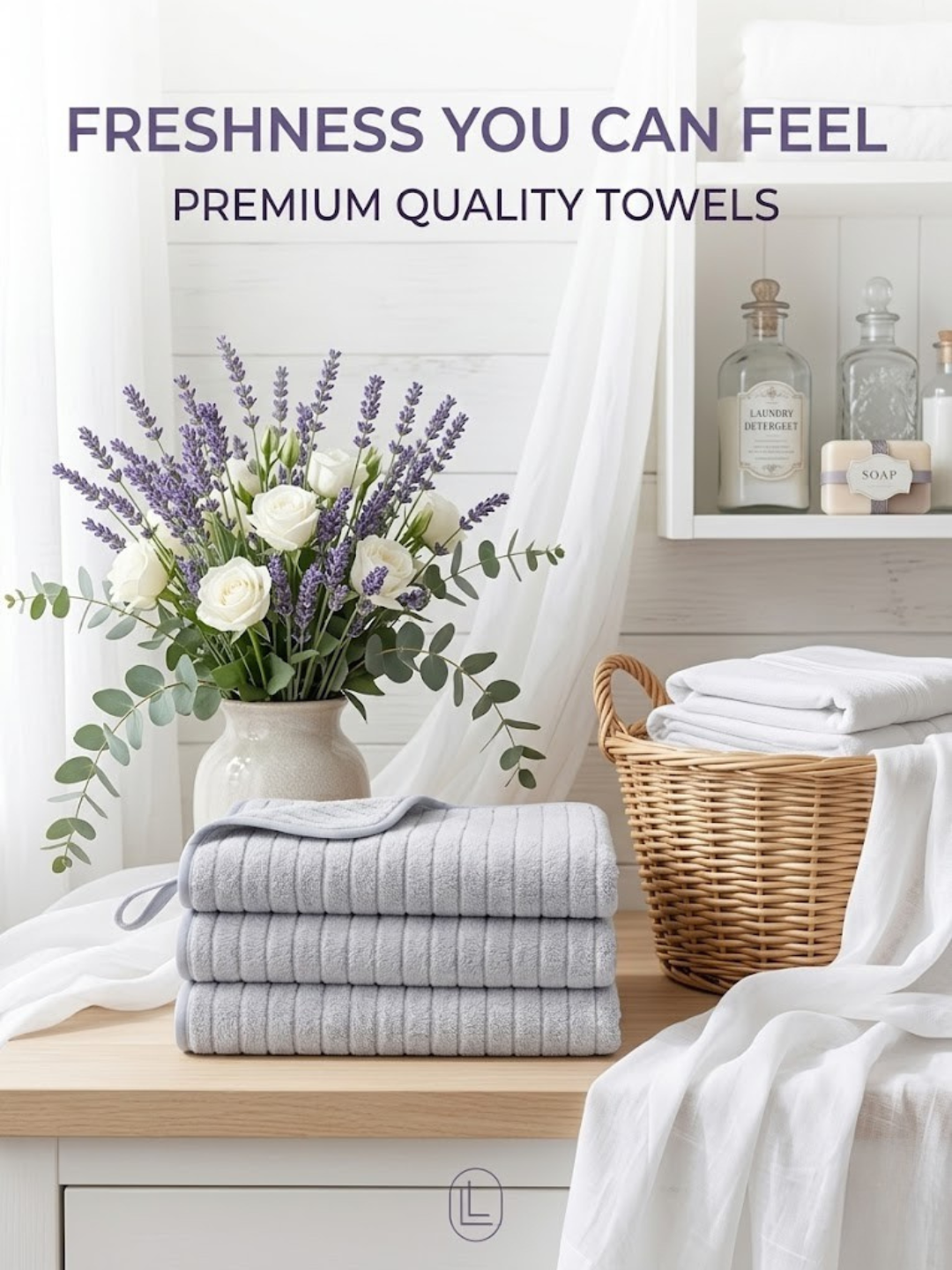Cdeck Premium Cotton Hand Towel | Soft, Absorbent & Comfortable Everyday Use