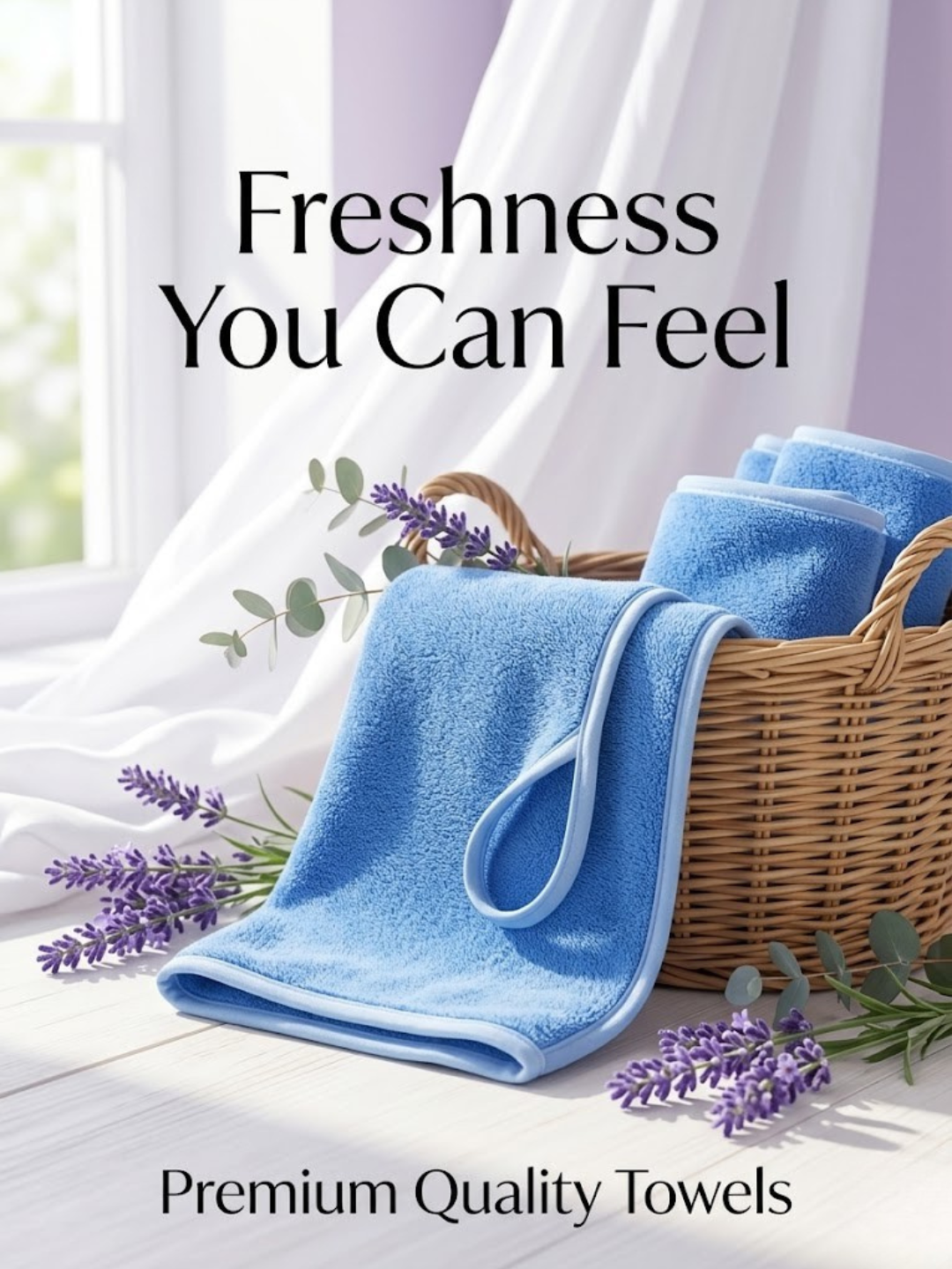 Cdeck Premium Cotton Hand Towel | Soft, Absorbent & Comfortable Everyday Use