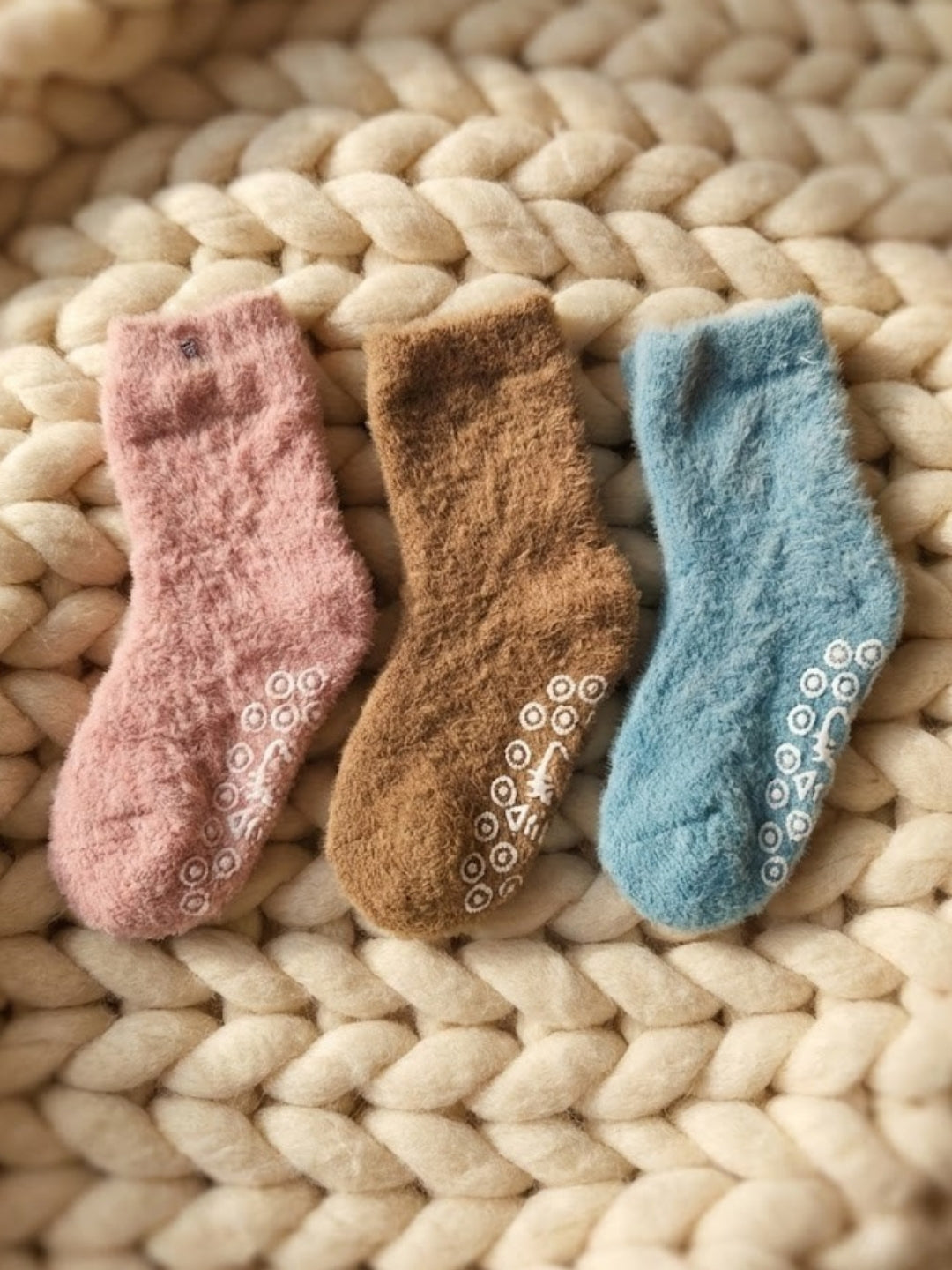 Cdeck Baby Woolen Socks for Boys & Girls | Soft, Warm & Comfortable Winter Socks | 0–3 Years