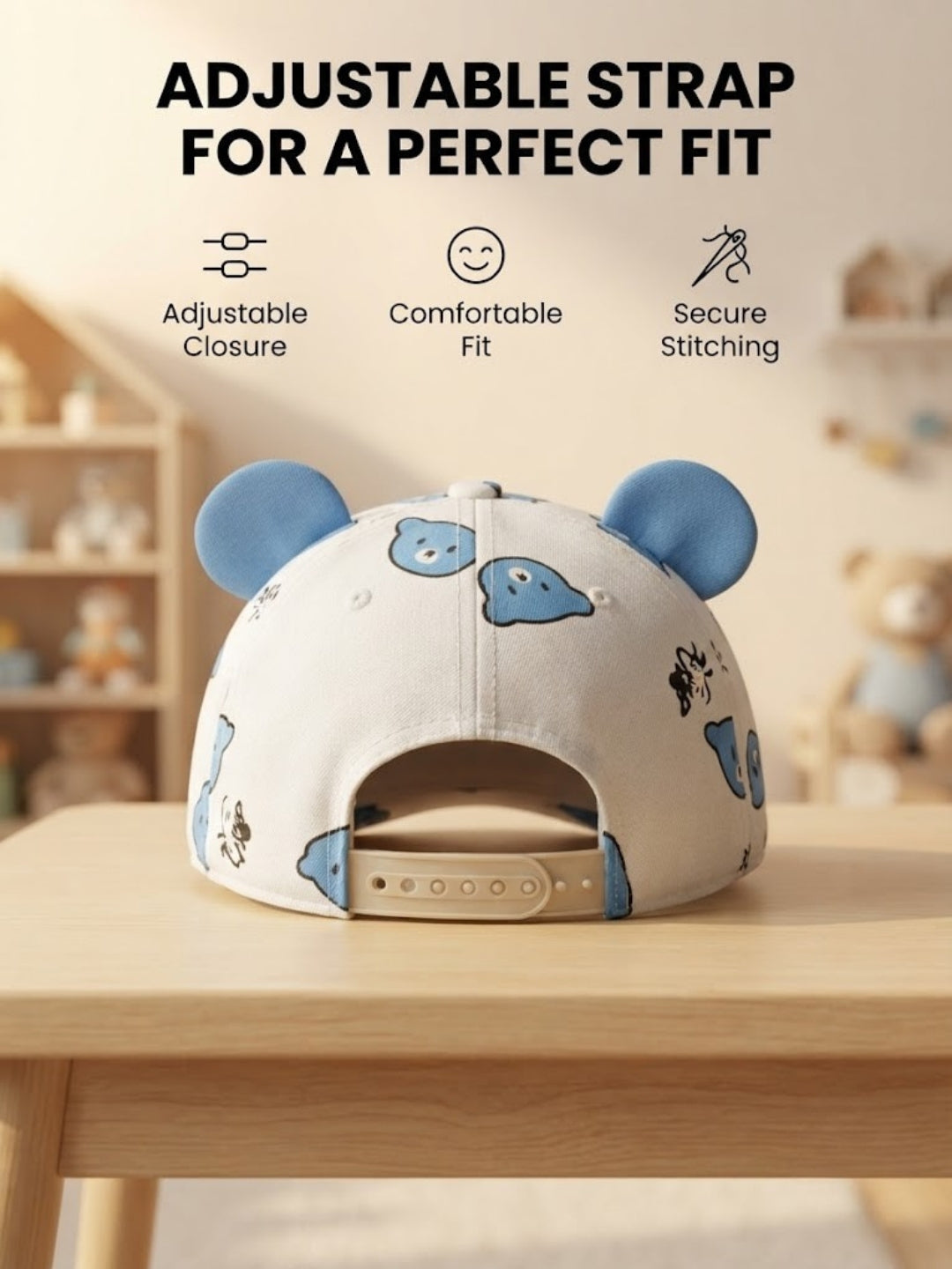 Cdeck Kids Cotton Cap for Boys & Girls