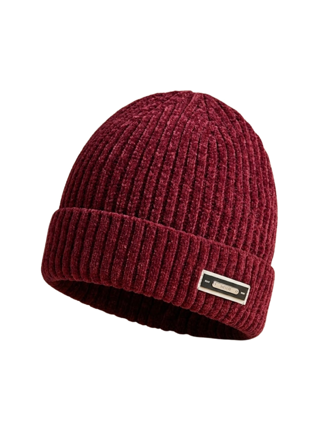 Cdeck Women Woolen Cap | Soft Knitted Winter Beanie for Women | Warm & Stylish Winter Wear | Free Size |Burgundy