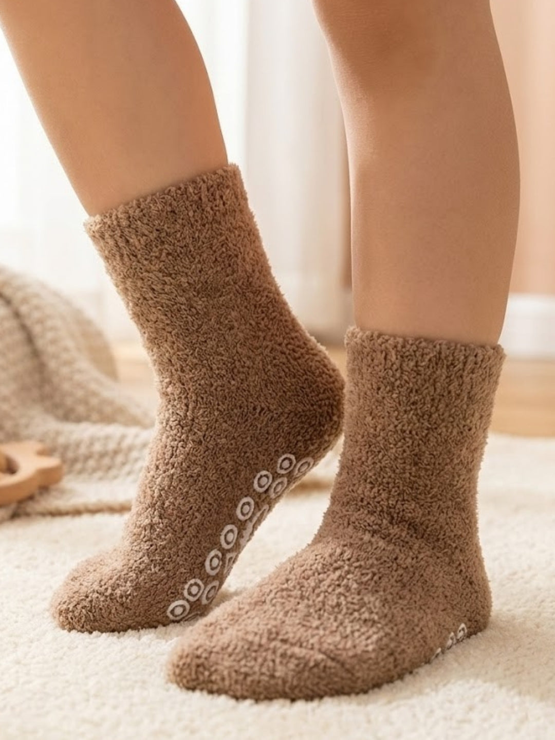 Cdeck Baby Woolen Socks for Boys & Girls | Soft, Warm & Comfortable Winter Socks | 0–3 Years