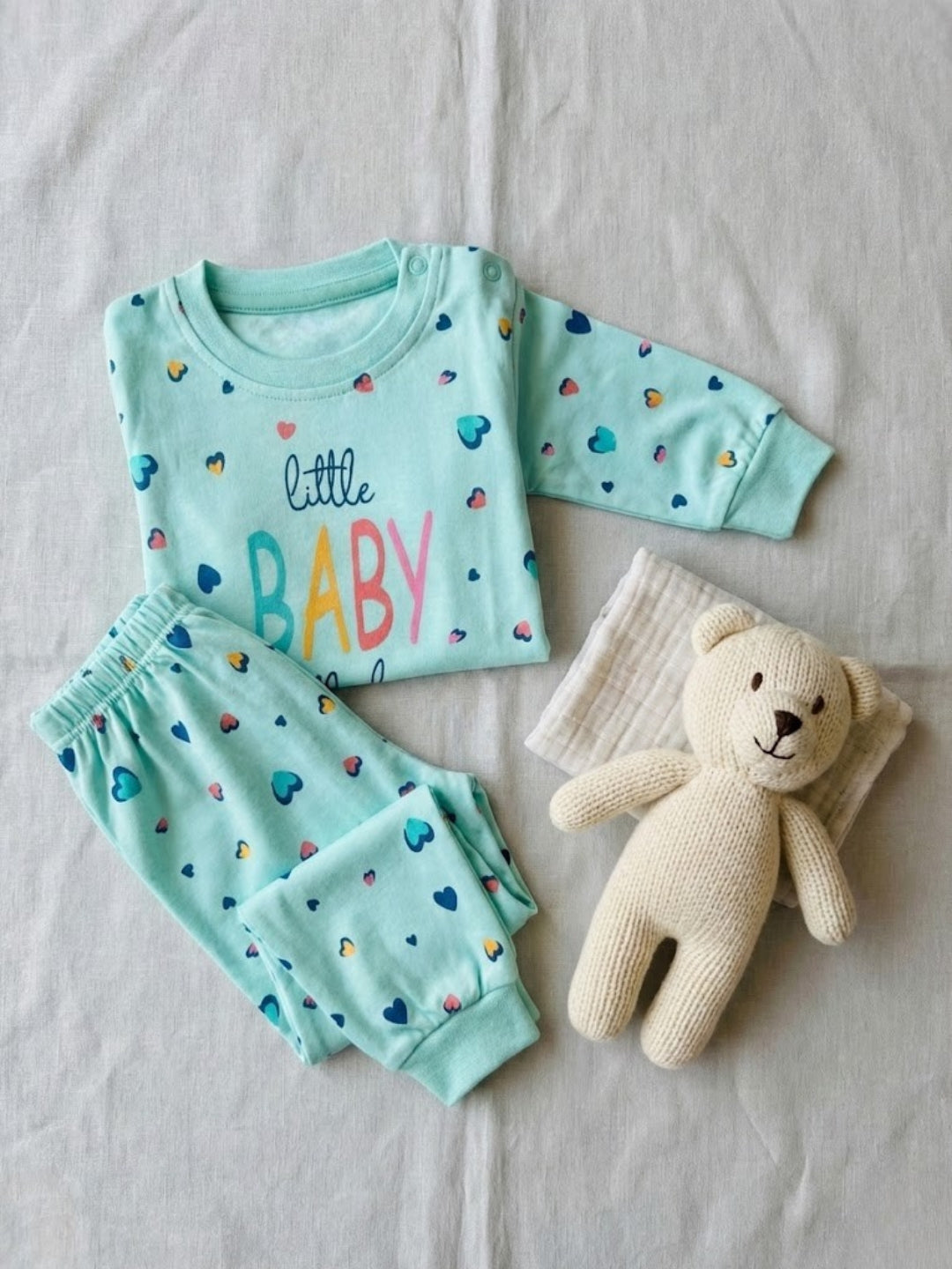 Cdeck Baby Full Sleeve T-Shirt & Pants Set | Soft, Comfortable & Stylish
