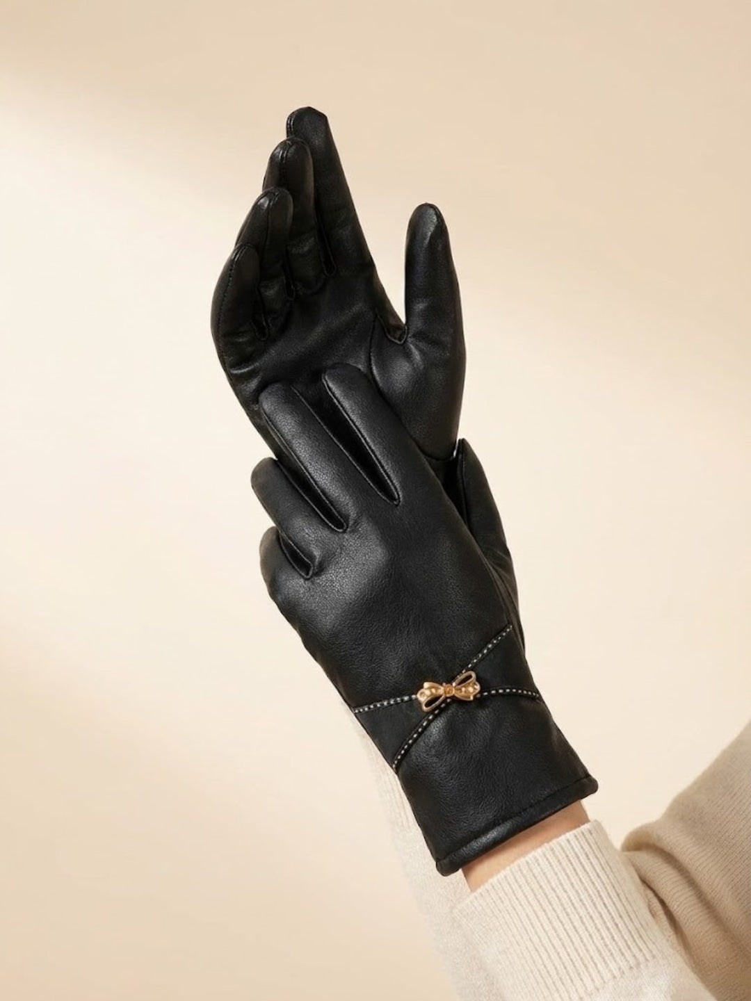 Cdeck Women Woolen Winter Gloves | Soft, Warm & Comfortable for Winter Wear