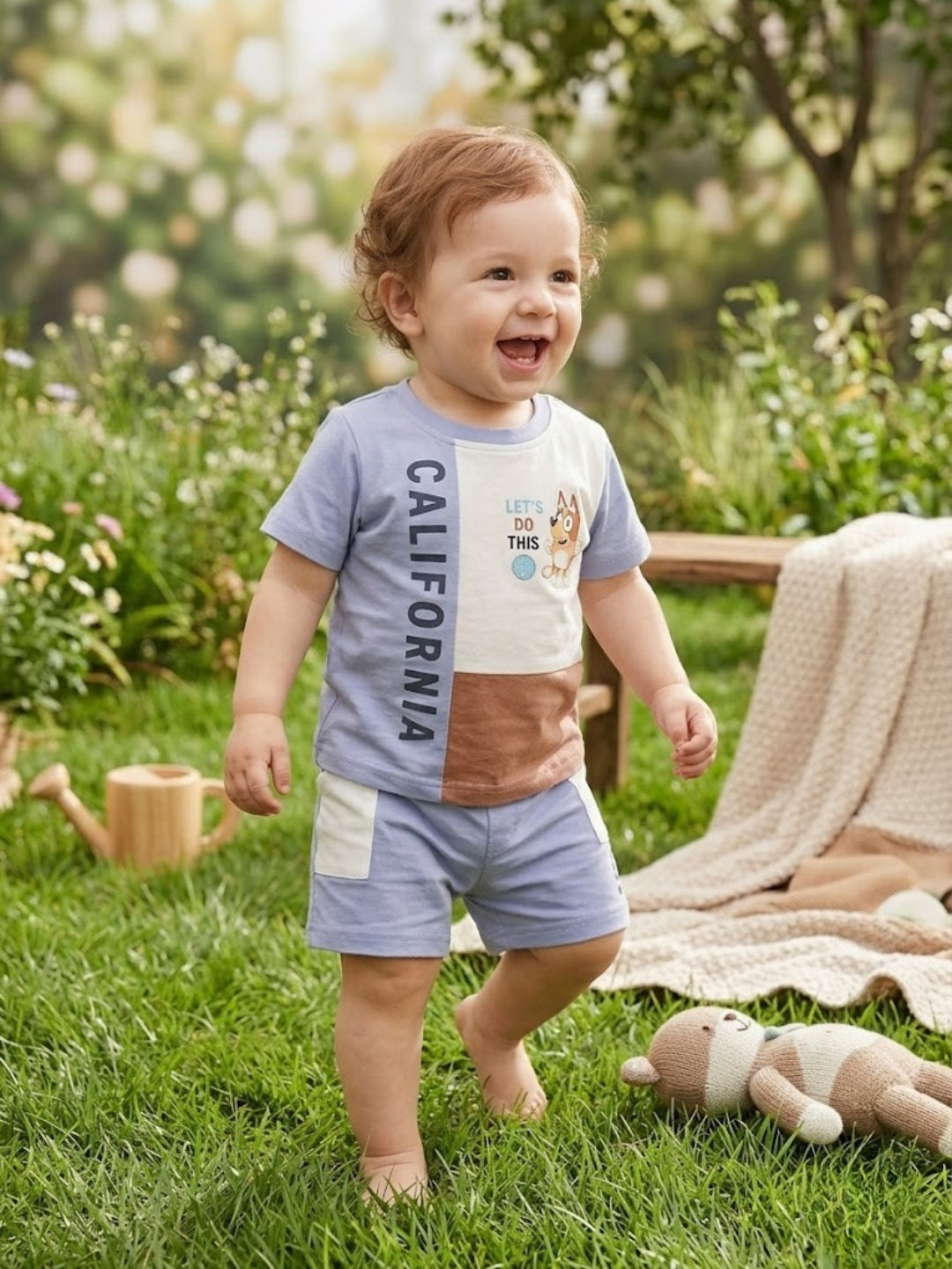 Cdeck Baby Full Sleeve T-Shirt & Pants Set | Comfortable & Stylish Baby Clothing