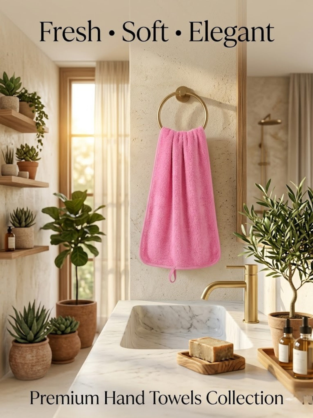 Cdeck Premium Cotton Hand Towel