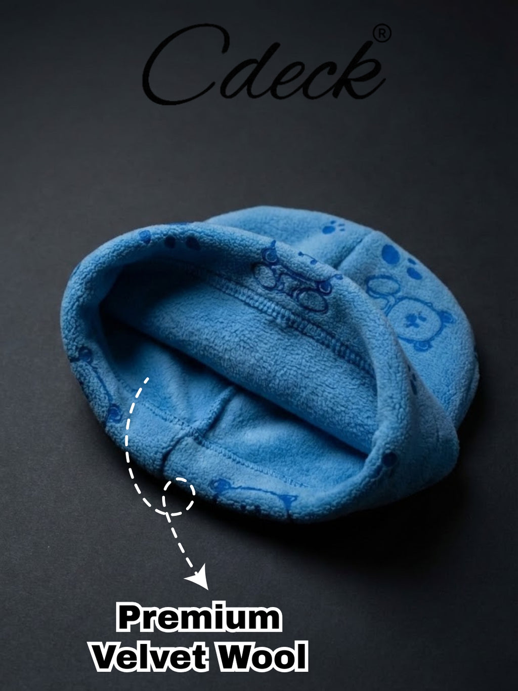Cdeck Kids Woolen Cap for Boys & Girls